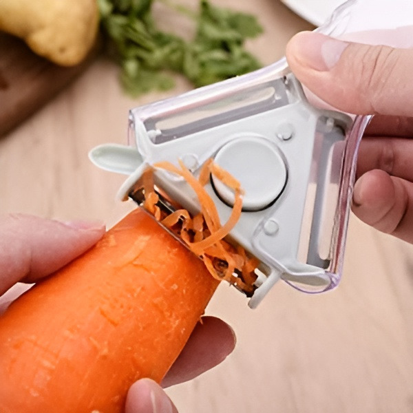 3 In 1 Stainless Steel Vegetable Peeler