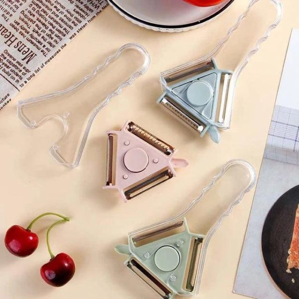 3 In 1 Stainless Steel Vegetable Peeler - Image 6