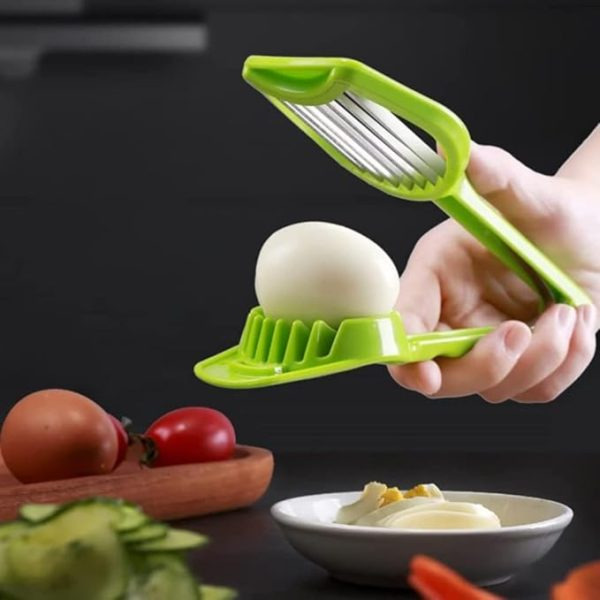 Handheld Egg Slicer Fruit Cutter - Image 2