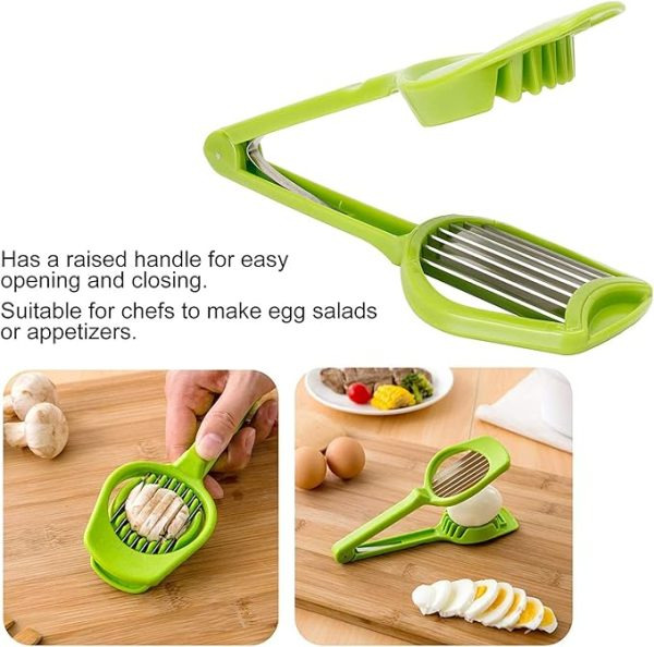 Handheld Egg Slicer Fruit Cutter - Image 3