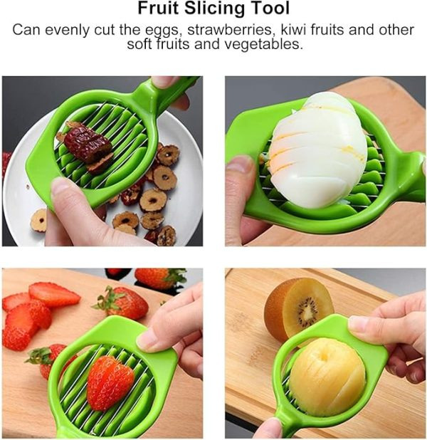 Handheld Egg Slicer Fruit Cutter - Image 6