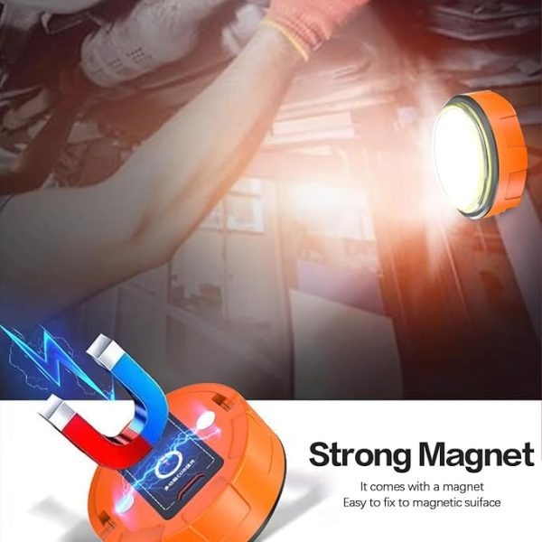 Mini Work Light, Camping Tent Lamp With Hanging Hook - Image 2