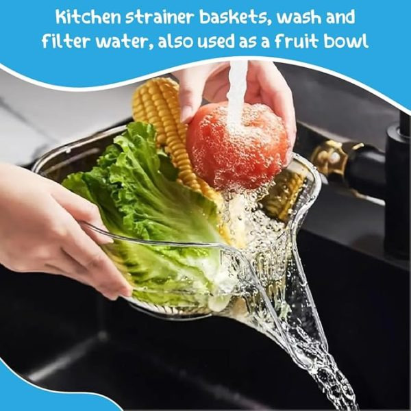 Multi-functional Drain Basket Bowl With Strainer