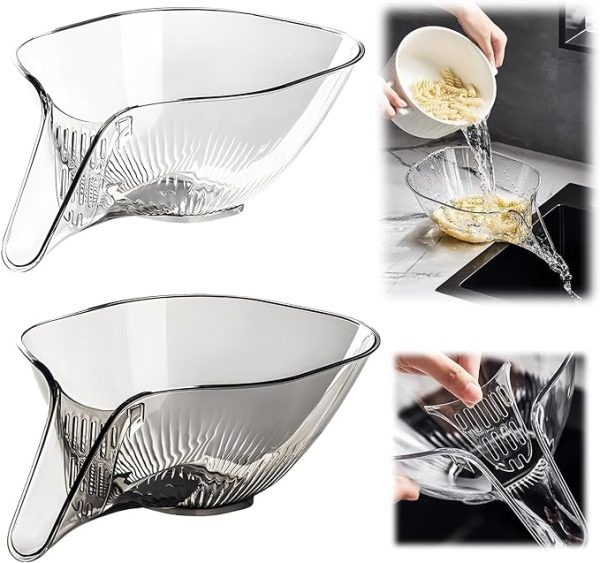 Multi-functional Drain Basket Bowl With Strainer - Image 4