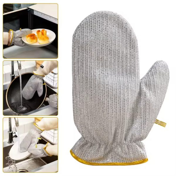 Multipurpose Wire Dish washing Gloves - Image 7