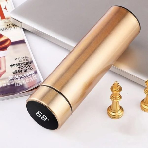 Temperature Display Vacuum Insulated Water Bottle - Image 2