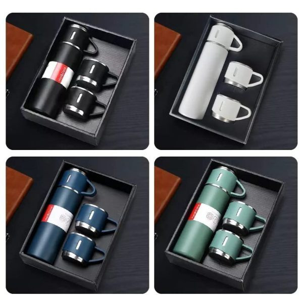 Vacuum Flask Set 3 Cup 500 ML