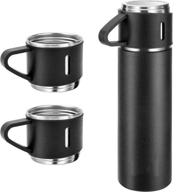 Vacuum Flask Set 3 Cup 500 ML - Image 2