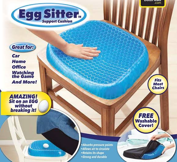 Non Slip Egg Sitter Gel Seat Cushion Soft