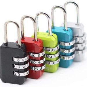 3 Digit Code Combination Padlock For Luggage